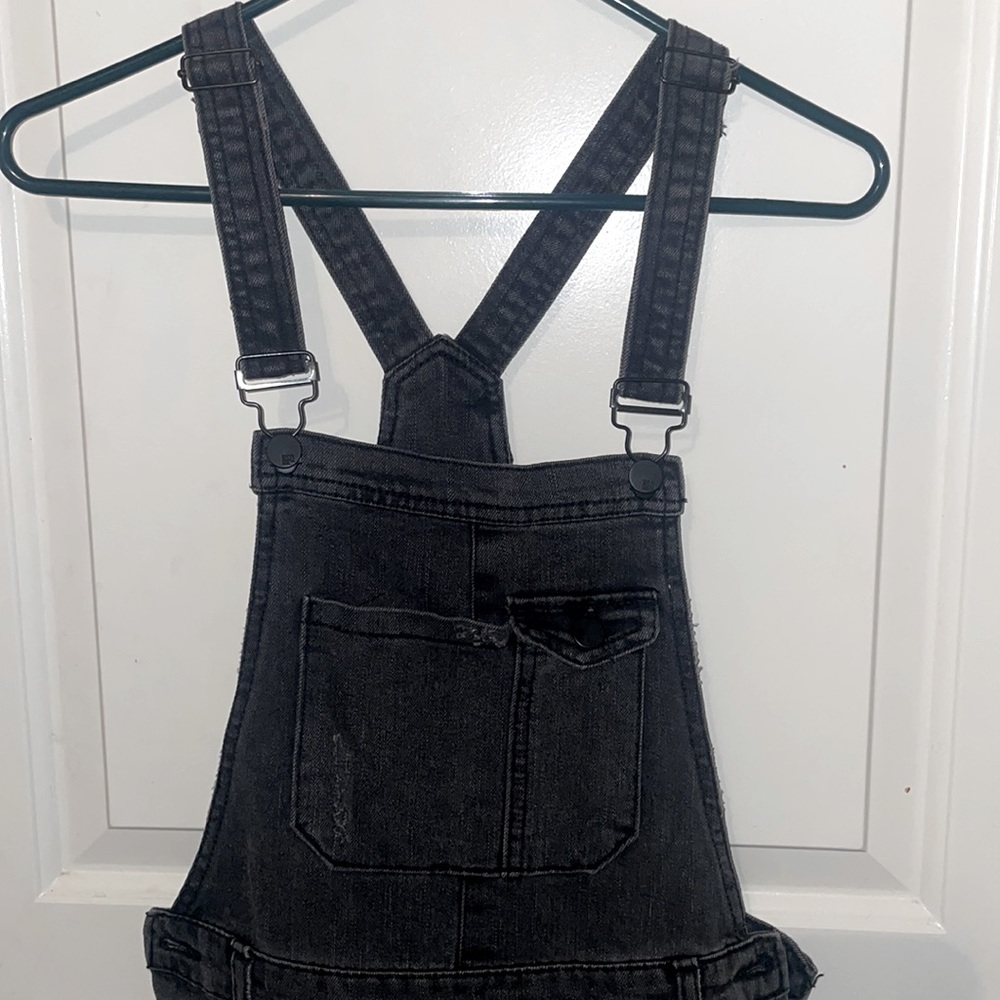 Charcoal overalls